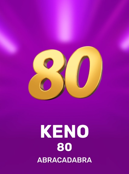Keno 80 game tile